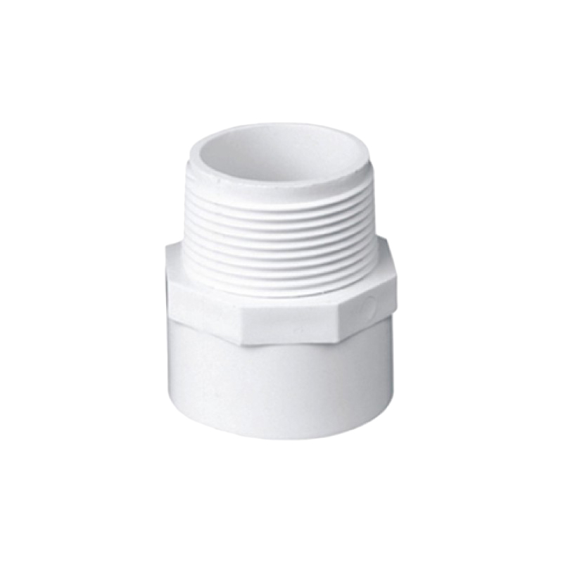 ASTM 标准 UPVC 公螺纹适配器