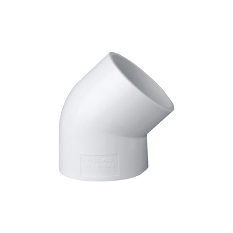 ASTM 标准 UPVC 45° 肘部