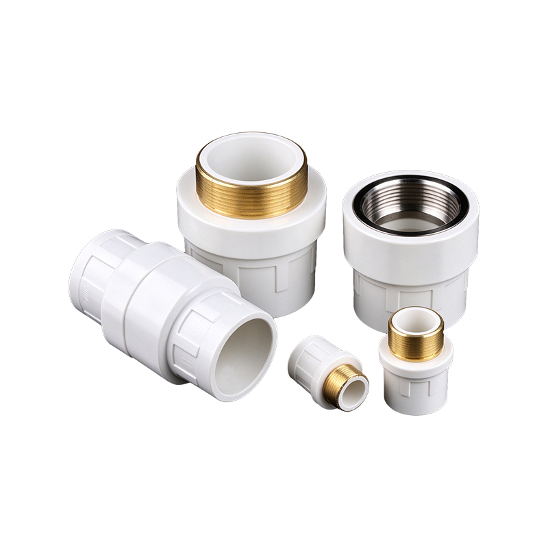 UPVC 公螺纹适配器,带 SS 插入件（供水）